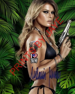 Arte de pared en lienzo Melania Trump Sexy Love for Trump 16X20, enmarcado - Imagen 1 de 10
