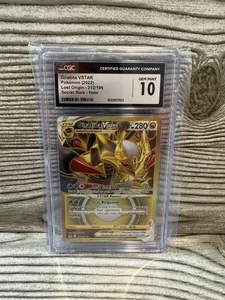 2022 Pokemon Lost Origin #212/196 Giratina VSTAR CGC 10 GEM MINT - Bild 1 von 2