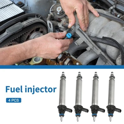 Fuel Injector No.A2780700687 for Mercedes-Benz C300 2014-2021 2.0L Black 4 Pcs - Изображение 1 из 4