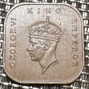 TRESS BELLE PIECE DE 1 CENT MALAISIE MALAYA 1945 GEORGES VI (1328) - Imagen 1 de 2