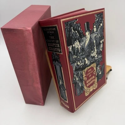 Folio Society: The Count of Monte Cristo Alexandre Dumas Slipcase 1999 1st Ed. Foto 1 de 4
