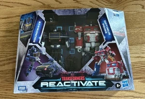 Transformers Reactivate SOUNDWAVE + OPTIMUS PRIME Set Hasbro 2024 New - Picture 1 of 8