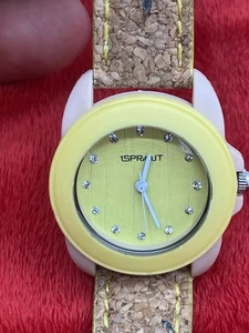 Reloj analógico de cuarzo con estuche de resina de maíz biodegradable ecológico Sprout para dama - Imagen 1 de 12