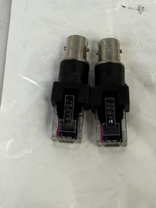 Convertidores BNC hembra a RJ45 macho adaptador barriles coaxiales coaxiales para probador de línea - Imagen 1 de 3