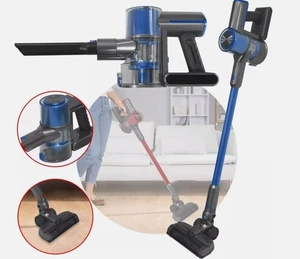 DMS  2in1 Zyklon Akku Staubsauger kabelloser Handstaubsauger Elektrobürste Neu - Bild 1 von 2