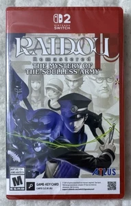 RAIDOU Remastered The Mystery of the Soulless Army Nintendo Switch 2 ATLUS NEU - Bild 1 von 24