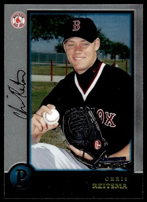 1998 Bowman Chrome Chris Reitsma Rookie Boston Red Sox #313 - Image 1 of 2