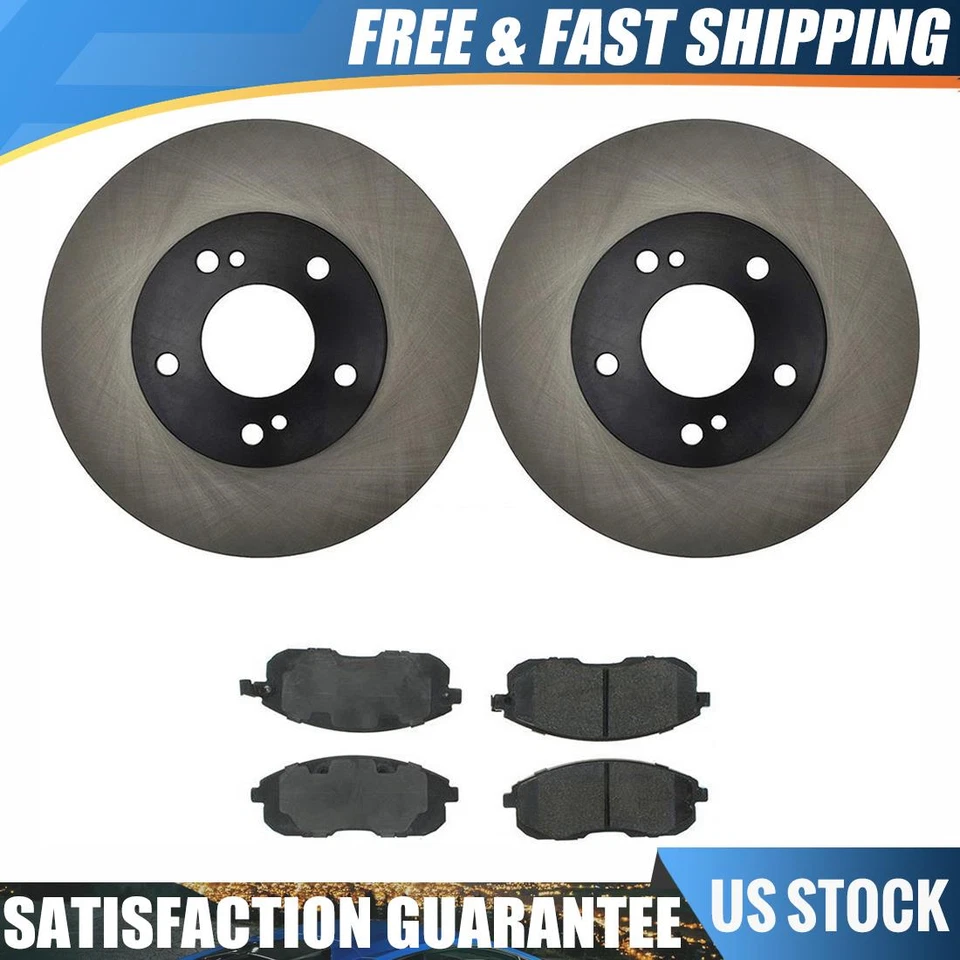 Центральные тормозные колодки и роторы для Nissan Maxima 1999 1998 1997 1996 1995 1994 - Изображение 1 из 4