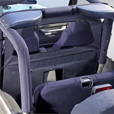 Ветровка 1980-2006 Wrangler & CJ7 Windjammer черная джинсовая 13552.05 - Изображение 1 из 2