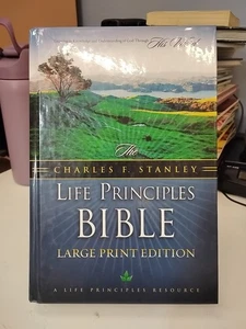 Life Principles Bible by Charles F. Stanley (2006, Hardcover) - Picture 1 of 7
