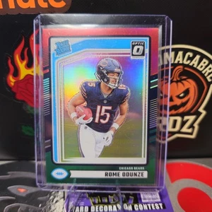 2024 Donruss Rome Odunze Optic Rated Rookie Preview Red and Green #309! - Bild 1 von 4
