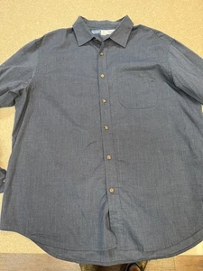 Men's Old Navy XL Button Down Shirt Denim Navy - Picture 1 of 8