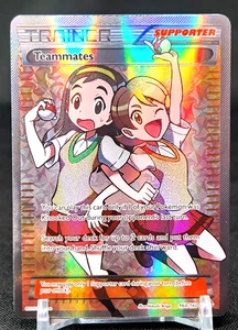 Teammates 160/160 Full Art Trainer XY Primal Clash Pokemon Card - Picture 1 of 13