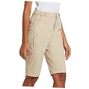 Women's Bermuda Knee Length Long Shorts for Summer Hiking Golf Camping - Picture 1 of 7