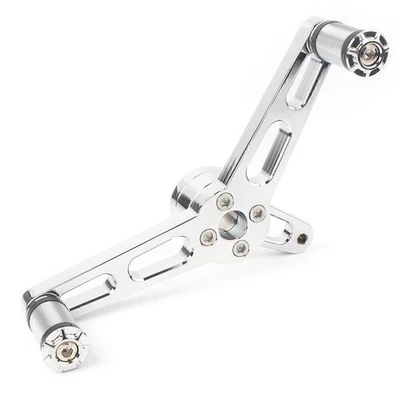 Reposapiés talón dedo del pie palanca de cambios para Harley Sportster XL883 1200 2004-2018 cromo Foto 1 de 2