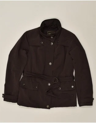 GEOX Womens Bomber Jacket UK 10 Small Brown Polyester AL03 - Image 1 of 3