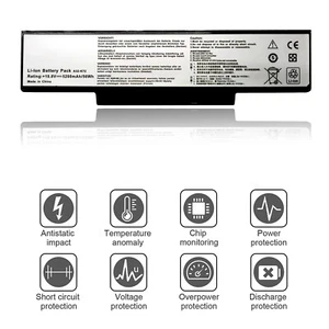 AKKU Für ASUS K72DR K72F A72J K73SV X7BJ X7BS X72DR K72JR X73T PRO7BS X77JQ N71 - Bild 1 von 7