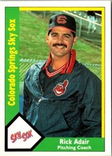1990 CMC Rick Adair #476 Colorado Springs Sky Sox