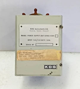 KDG INSTRUMENTS MAIN POWER SUPPLY UNIT SERIES 8300 #NEW - Picture 1 of 8