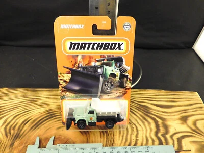 2022 Matchbox No19 Plow Master 6000 ЗЕЛЕНЫЙ | Автомобиль для национальных парков - Изображение 1 из 4