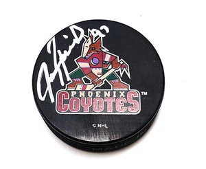 JEREMY ROENICK Signed Autographed Inaugural "'97" Coyotes Hockey Puck - Picture 1 of 2