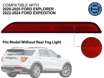 Reflector trasero para Explorer Base Platinum 2020-2025 lado del pasajero LB5Z13A565A Foto 1 de 4