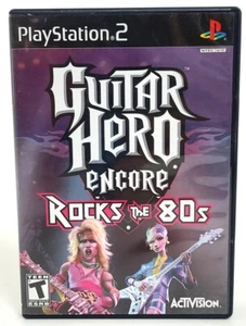Guitar Hero Encore : Rock The 80's (PlayStation 2, 2007) Complete In Box - Picture 1 of 6