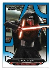 2017 Topps Star Wars Galactic Files Reborn Blue Parallel You Pick Your Card