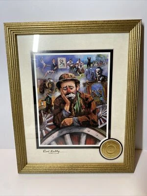 Rare Emmett Kelly From Stanton Art Circus Collection Signed By Widow Evi Kelly - Image 1 of 4