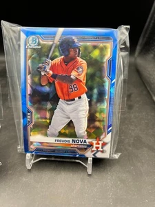 2021 Bowman Chrome Sapphire Freudis Nova ⚾ BCP-56 ⚾ Astros ⚾ Rookie Lot of 25 - Bild 1 von 1