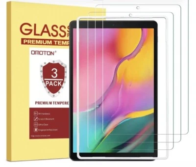 Glass Screen Pro Premium Tempered for Samsung Galaxy Tab A 10.1 3-Pack - Image 1 of 4