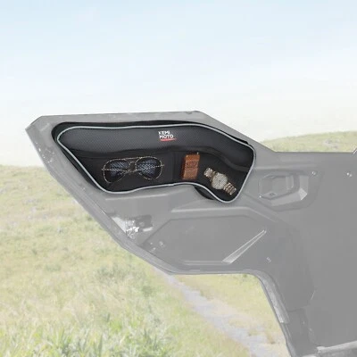 2PCS Front Upper Door Storage Bags For Polaris General 1000 / 4 1000 2016-2025 - Image 1 of 4