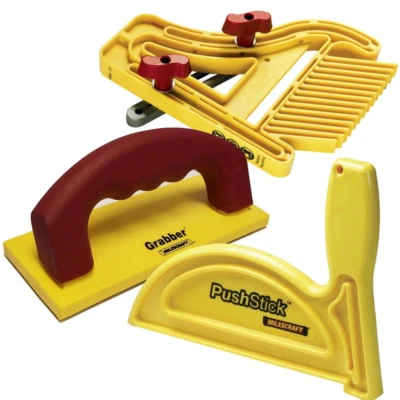 Safety Bundle - Includes Feather Board, Grabber and Push Stick - Image 1 of 4