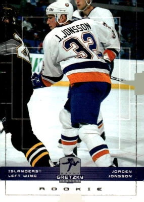 1999-00 Upper Deck Wayne Gretzky #104 Jorgen Jonsson New York Islanders Rookie - Image 1 of 2