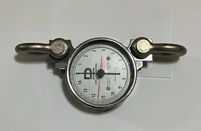 Dinamómetro Dillon Escala Capacidad 15000 Lb con Estuche Metal Hecho en EE. UU. Foto 1 de 4