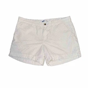 Old Navy Eyelet White Shorts Women’s Plus Size 18 Mid rise 5” Length Summer Cute - Picture 1 of 3