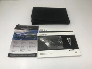 2009 Pontiac Vibe Owners Manual Set With case OEM OM02002 - Picture 1 of 8