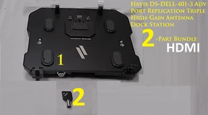 Havis DS-DELL-401-3 Adv HDMI Port Replikation 3 High-Gain Antennen-Dockstation B - Bild 1 von 17