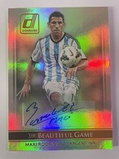 2015 Panini Donruss Soccer: The Beautiful Game Auto Maxi Rodriguez (Argentina)