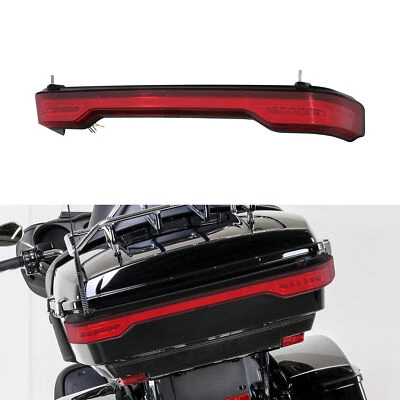 Trunk LED Brake Turn Flow Tail Lights Fit For Harley Tri Glide Ultra 14-25 - Image 1 of 4