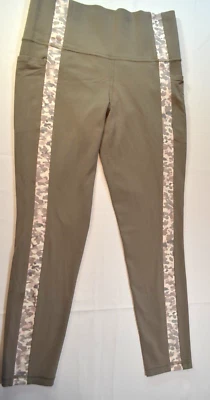 Athleta Mujer Mediano Saludo Sereno Taupe Leggings Bolsillos Laterales Foto 1 de 4