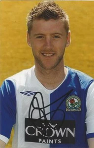 BLACKBURN: PAUL GALLAGHER SIGNED 6x4 PORTRAIT PHOTO+COA - Picture 1 of 1