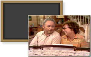 All in the Family 70er Sitcom Archie Edith Bunker am Klavier Kühlschrankmagnet 2 x 3 - Bild 1 von 3