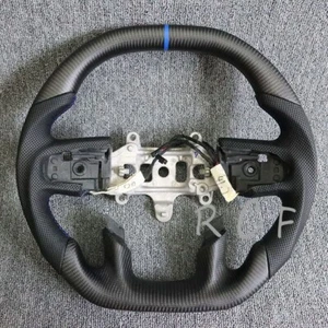 Flat Top Carbon Fiber Steering Wheel Fits Ram 1500 TRX 19-25 w/Heated - Picture 1 of 2
