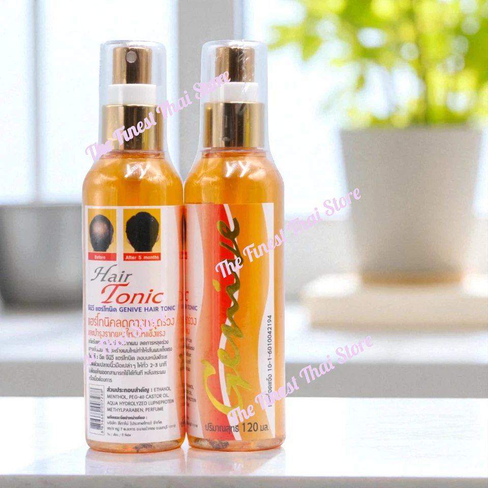 * Genive Hair Tonic Spray Tratamento Capilar 120ml x 2 - Imagem 1 de 3