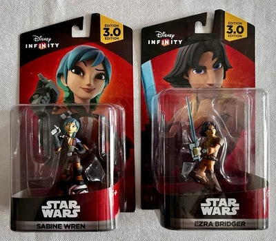 DISNEY INFINITY 3.0 Figure Star Wars Rebels Sealed Sabine Wren Ezra Bridger HTF - Image 1 of 4