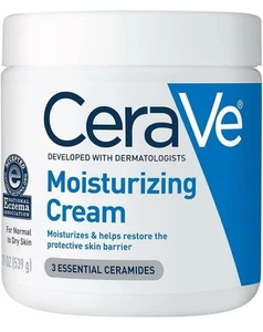 CeraVe Moisturizing Cream, Body & Face Moisturizer Dry Skin, Body Cream 19 oz - Picture 1 of 4