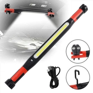 Magnetic LED Work Light Rechargeable Flashlight For Car Repair - Picture 1 of 12