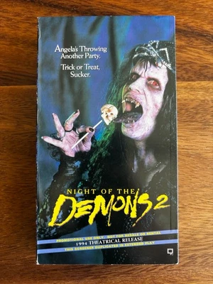 Night of the Demons 2 VHS 1994 Rare Theatrical Release Promo Copy Screener - Image 1 of 4