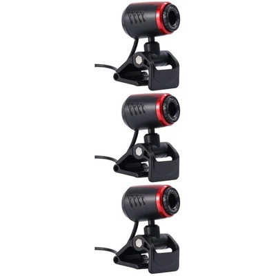 3 stücke 1,3 Computerkamera USB-Lademikrofon Praktische PC-Kamera Flexible - Bild 1 von 4